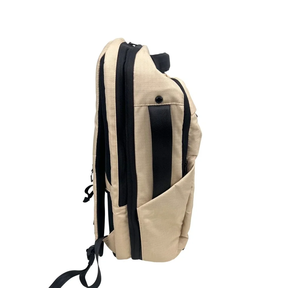 Solgaard The Endeavor Backpack Sand Beige Laptop Travel Bag Mens NWOT